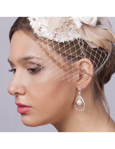 Earrings Marie for bride
