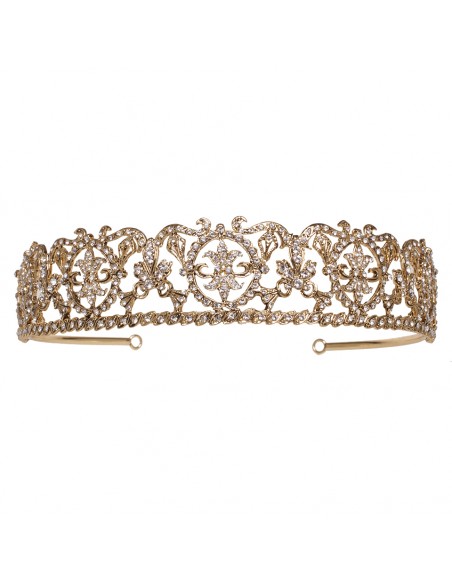 Golden Bridal Crown