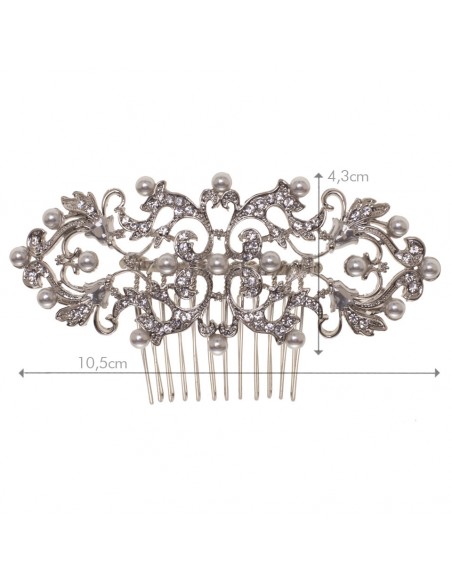 Measures hair comb charlotte