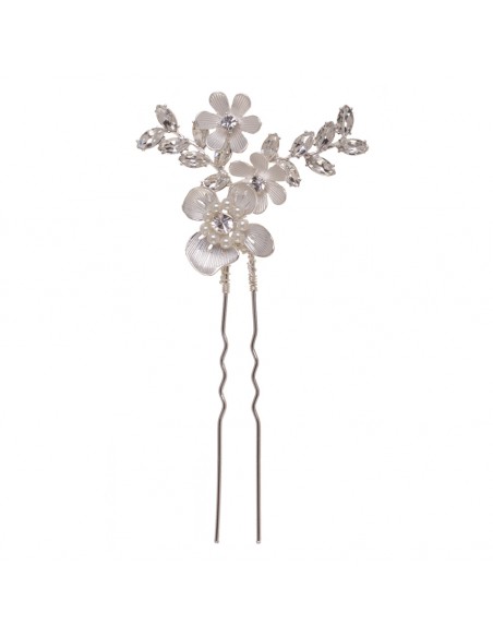 Silver flower forks