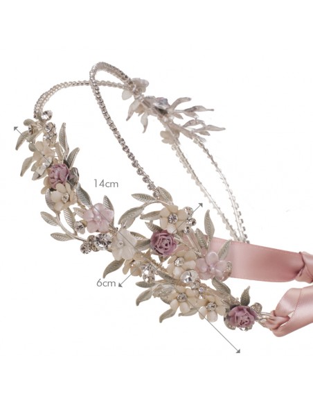 Tiara paulina jewel for bride