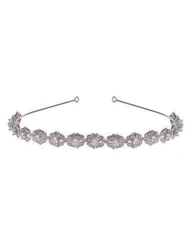 Silver Bridal Crown