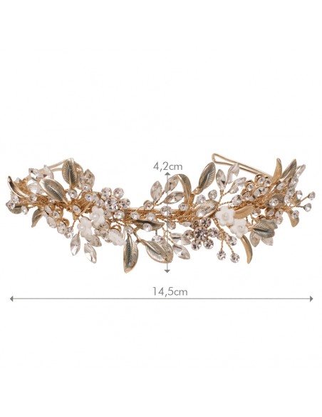 Measures Golden Bridal Crown