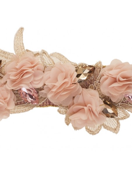 Flower Belt Irina Pink