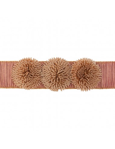 margot party belt in knot and gold