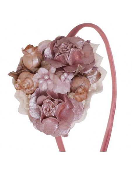 Communion Lole Diadem in Old Pink Tones