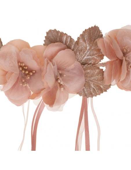 Elisa Pink Headpiece Flower Girl