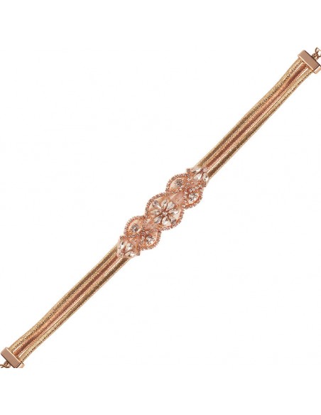 Aylin jewelry belt in pink gold