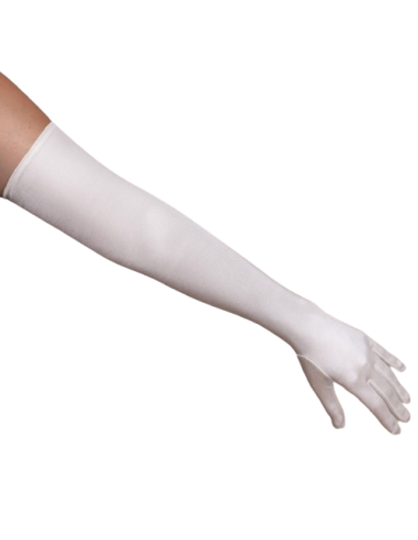 Long bride gloves ivory color
