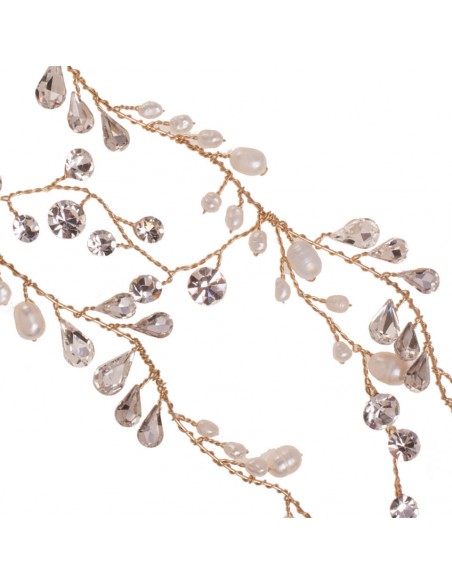 Luxya gold-coloured jewellery