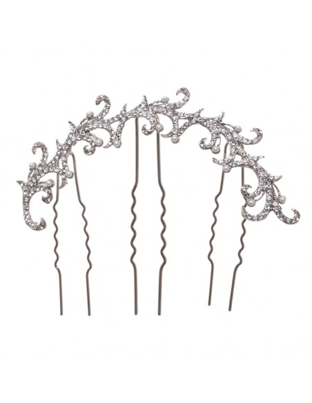 Hair Comb Angèle Pearl