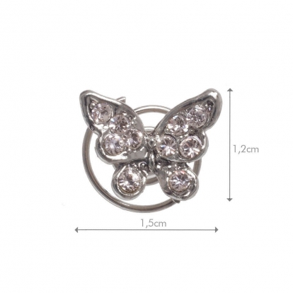 Silver Single discount 73% NoName Rhinestone brooch pack WOMEN FASHION Accessories Other-accesories Silver 