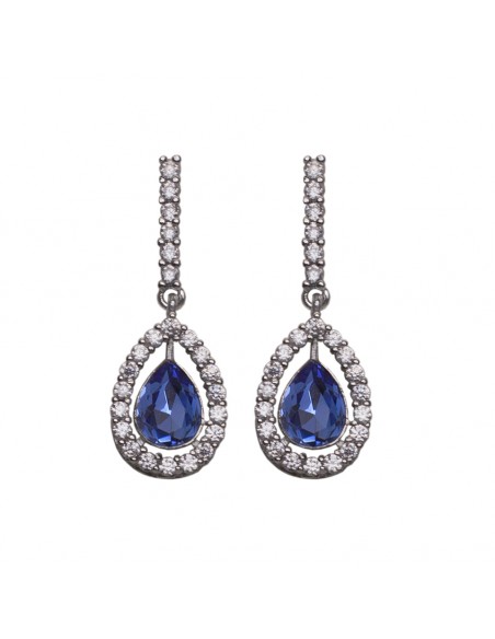 Earrings for guest blue color
