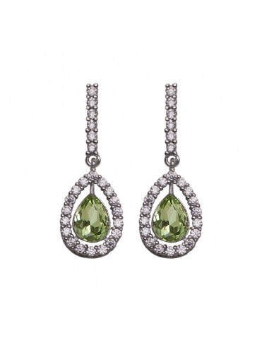 Earrings for wedding green color