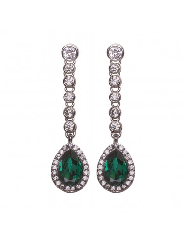 Earrings Party Emerald