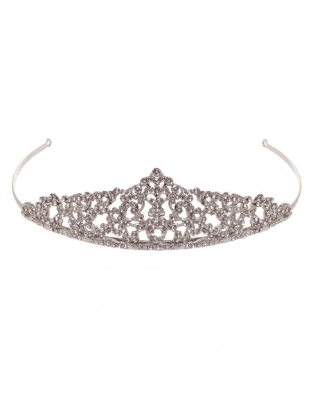 Tiara girlfriend daphne color silver and crystal