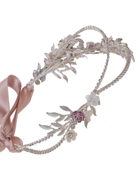 Pink Bridal Crown