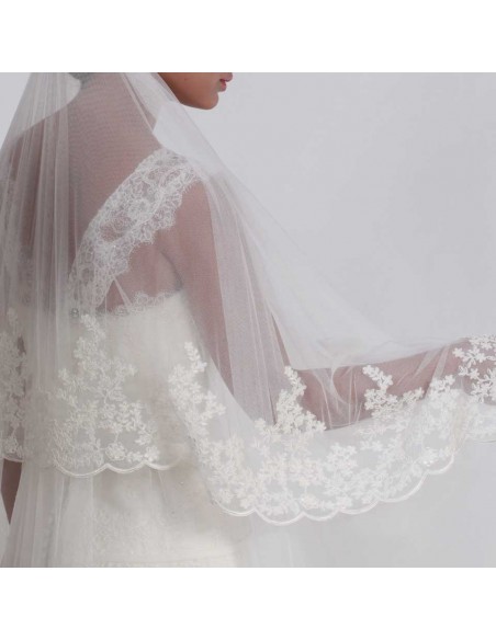 Model veil bride rachel