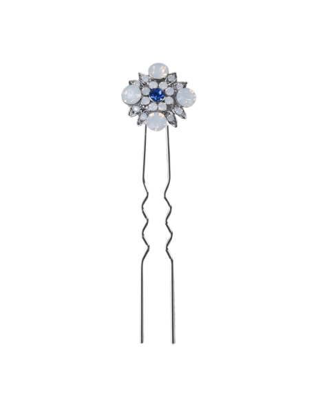 Blue hairpin for wedding