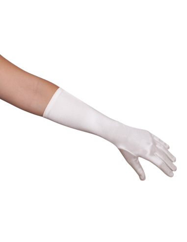 Ivory Long Gloves