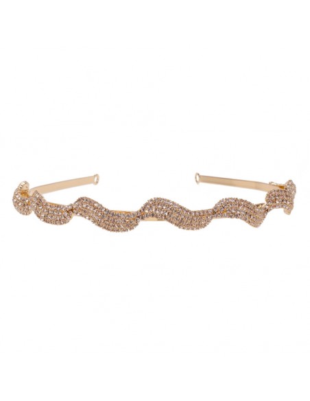 Bridal Headband Dilsa Gold