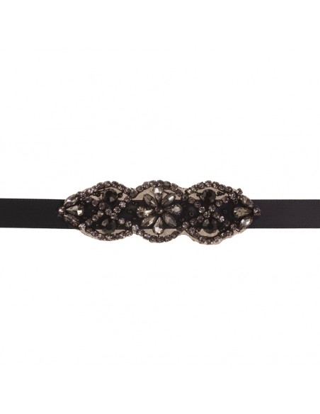 Black jewelley belt