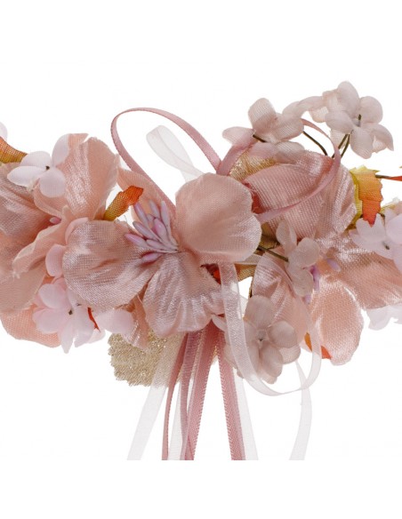 Aratz Pink Headpiece Flower Girl