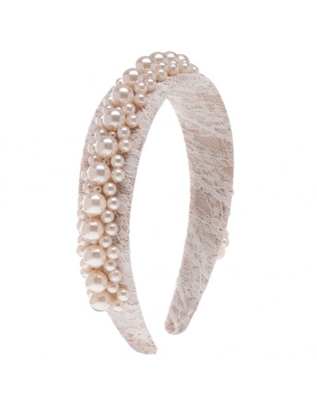 Bridal Headband Pearl