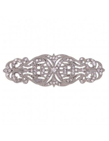 Soray brooch in silver for blanket or party dress