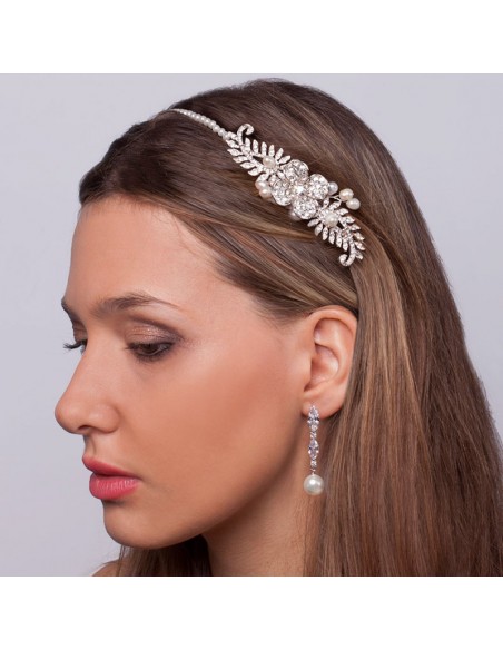 wedding headband model