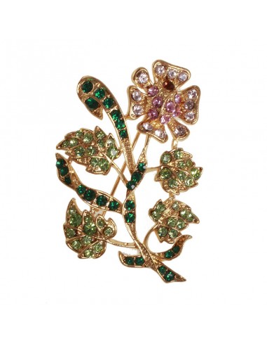 Spring brooch for party dress