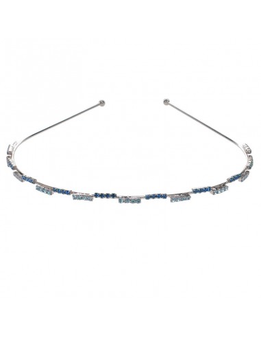 Jeweled Headband Vira Light Blue