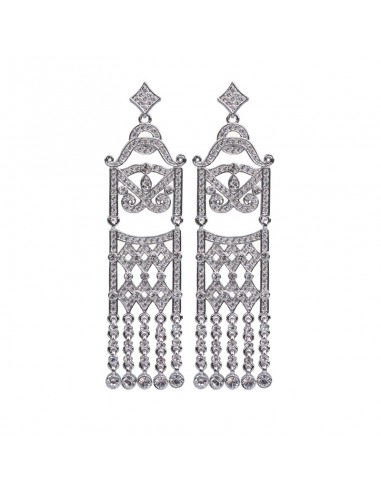 Long wedding earrings Almería