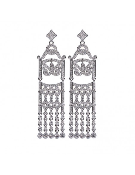 long wedding earrings