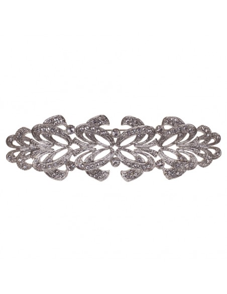 Brooch silver and elegant design Xandra