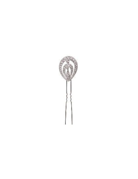 silver oval fork