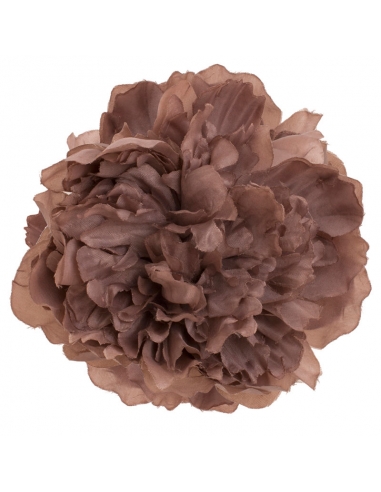 Flor de flamenca Peonia marrón