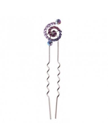 Bridal purple Hairpins