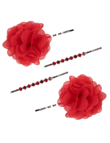 Accessories clips for children red