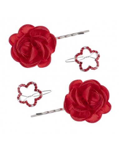 Accessories clips for children's  red color
