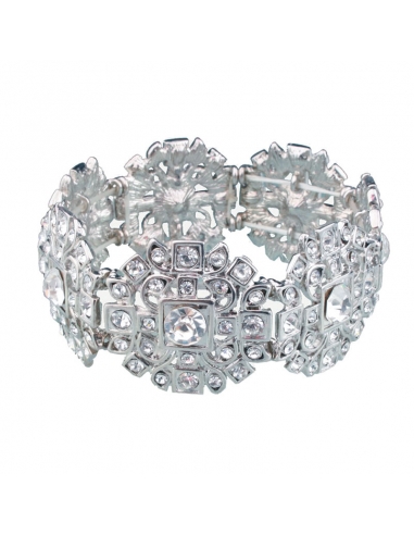 Silver bracelet for bride or guest Parla