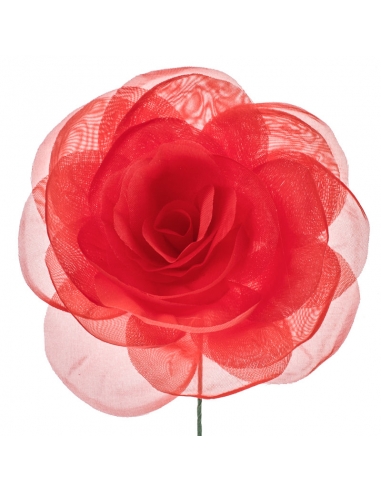 Rosa de flamenca roja Triana