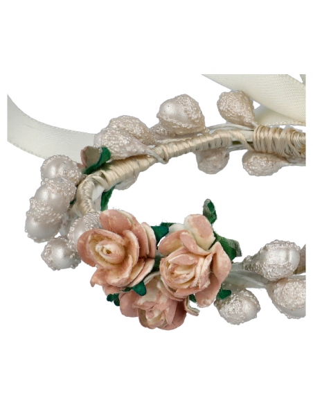 Bridal flower bracelet