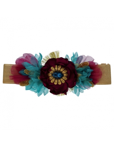 Party belt flowers Cala Multicolored