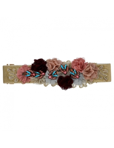 Flower belt for guest multicolored