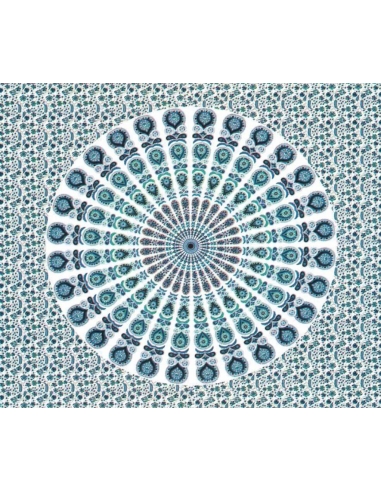Mandala Tapestry Turquoise
