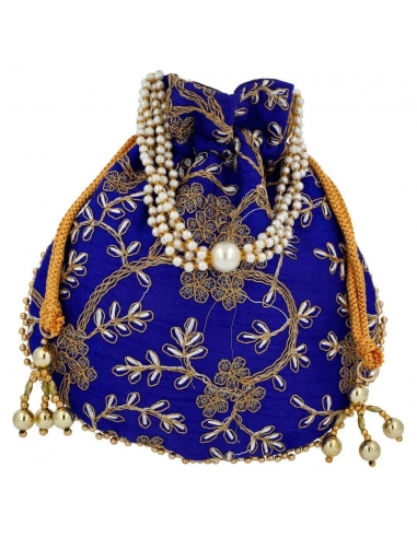 Delhi Bucket Bag Blue
