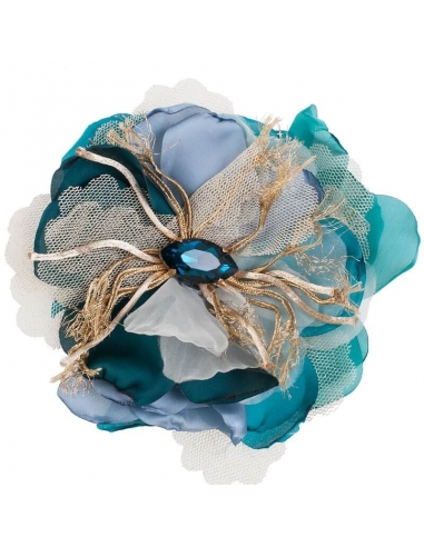 Brooch of flowers for party