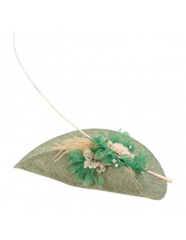Green Wedding Hat Faral.la