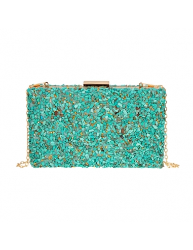 Turquoise Clutch Lusi
